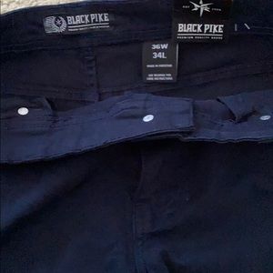 Black Pike (Navy) Jeans